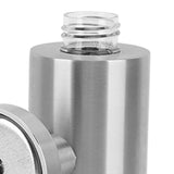 304 Stainless Steel Soap Dispenser Rustproof Refillable Soap Dispenser Soap Pump Bottle for Kitchen Bathroom Wall Mounted, Round