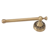 Brass Toilet Paper Holder Antique Vintage Wall Mount Tissue Roll Bar Bathroom Accessories - 45-Degree Angle