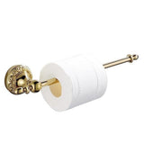 Brass Toilet Paper Holder Antique Vintage Wall Mount Tissue Roll Bar Bathroom Accessories