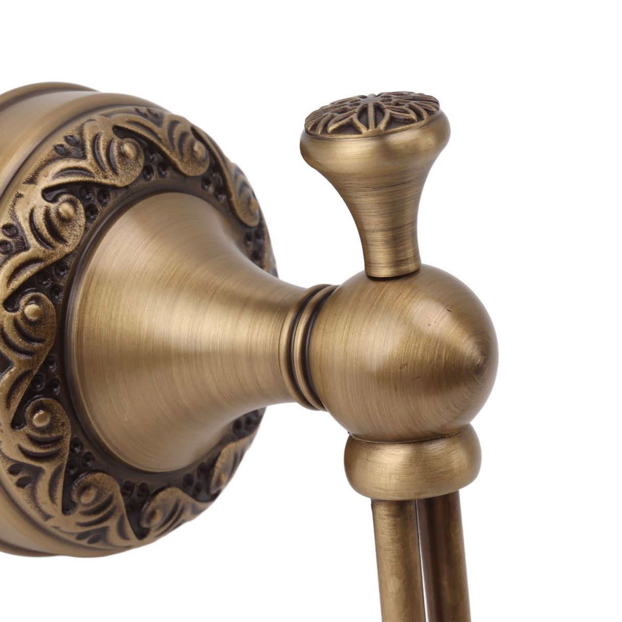 Wall Mounted Coat Hooks Copper Metal Vintage European Style Clothes Hanger Hook Robe Hook for Bathroom Bedroom