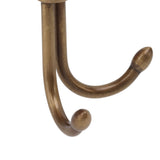 Wall Mounted Coat Hooks Copper Metal Vintage European Style Clothes Hanger Hook Robe Hook for Bathroom Bedroom - Extra Image