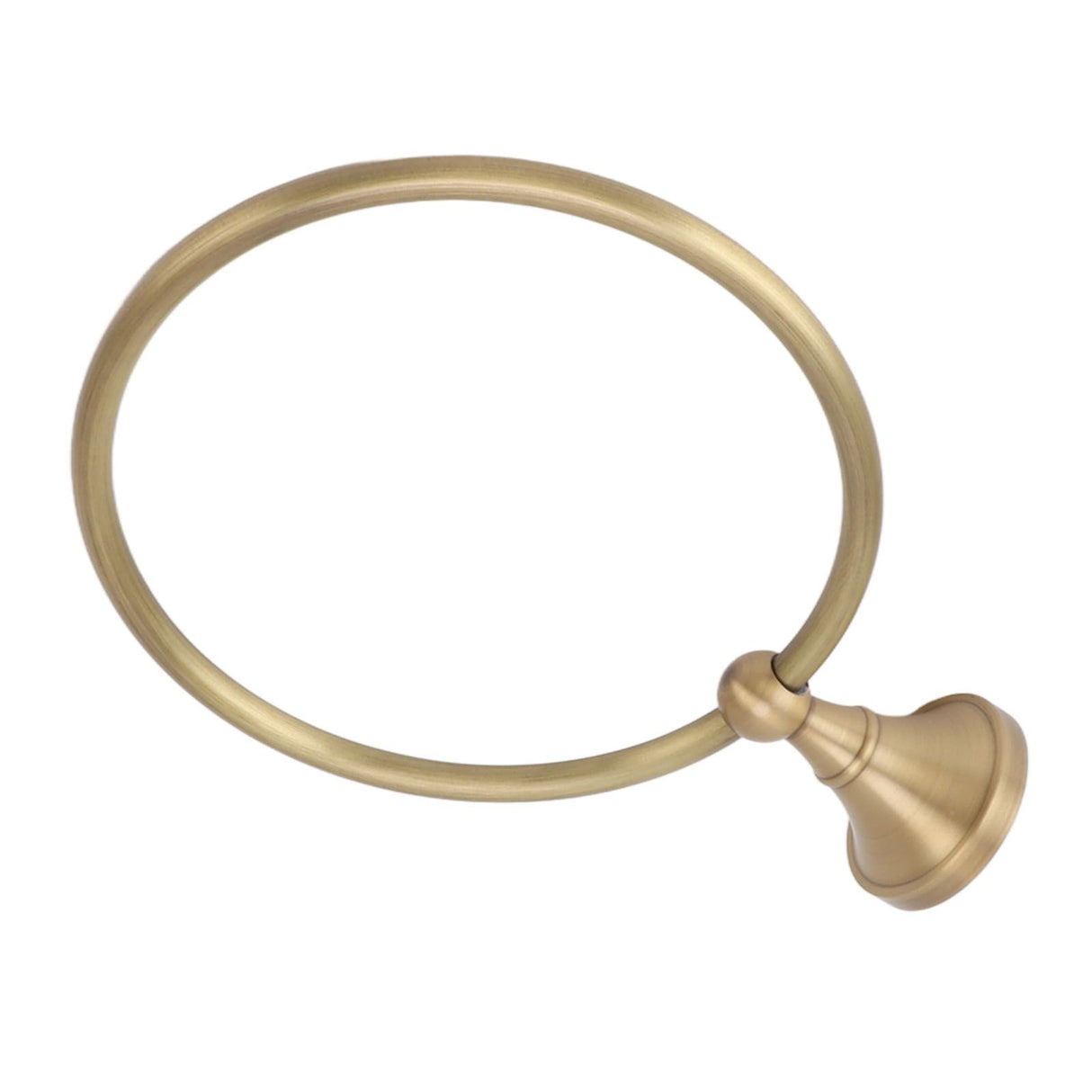 Bath Towel Ring Copper Round Wall Mounted Hand Shower Towel Holder Rack for Bathroom 960830