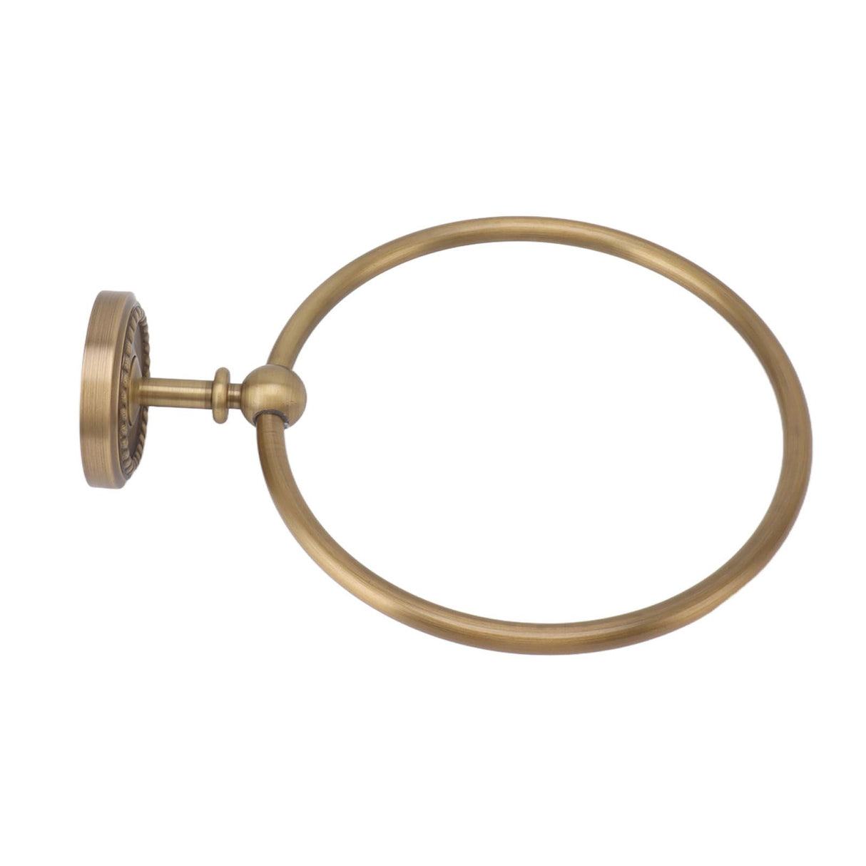 Bath Towel Ring Copper Round Wall Mounted Hand Shower Towel Holder Rack for Bathroom 970830
