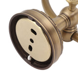 Bath Towel Ring Copper Round Wall Mounted Hand Shower Towel Holder Rack for Bathroom 980830