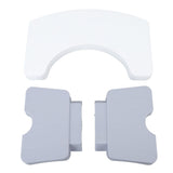 Foldable Toilet Potty Stool PP Portable Squatting Potty Foot Stool for Healthy Gifts Travel White