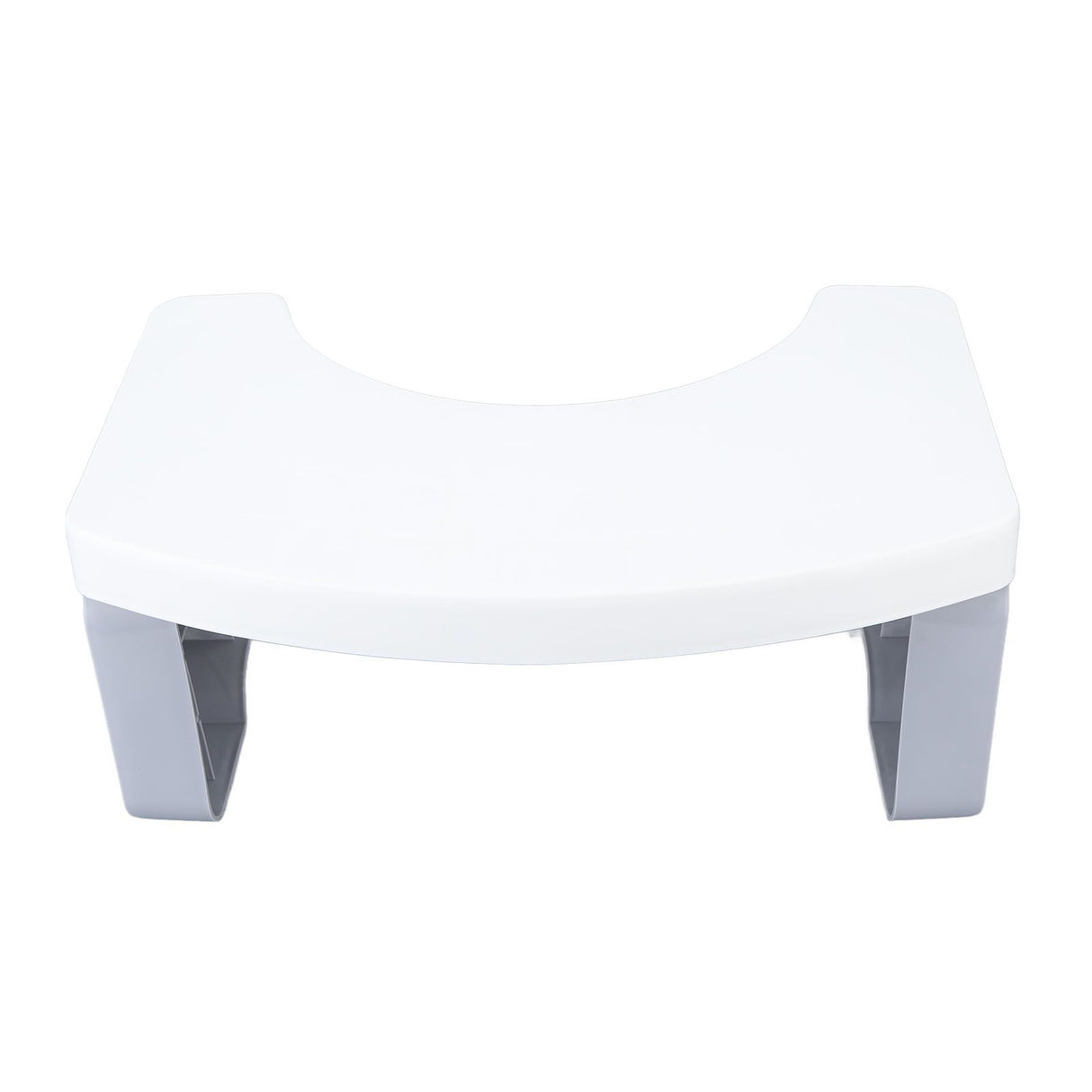 Foldable Toilet Potty Stool PP Portable Squatting Potty Foot Stool for Healthy Gifts Travel White