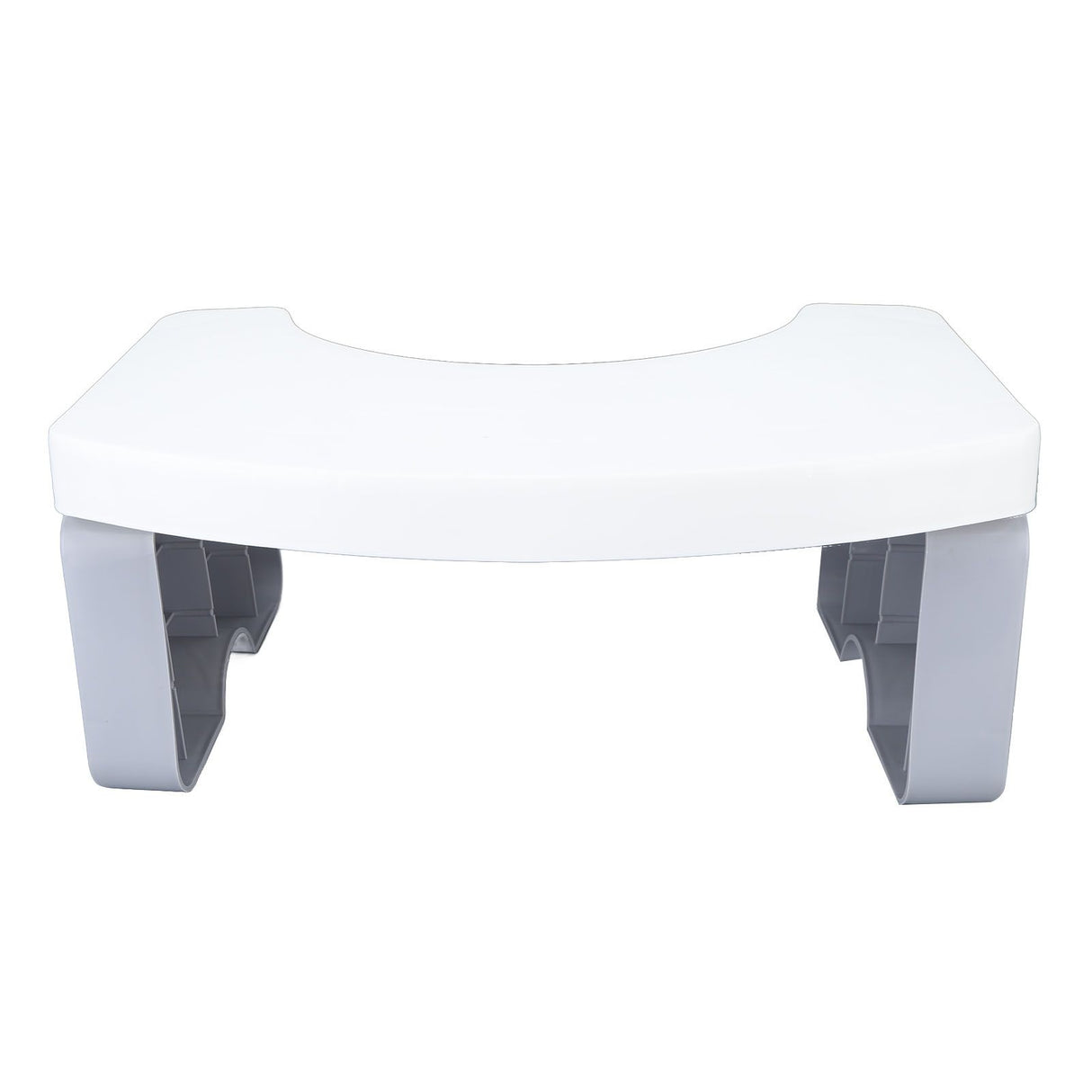 Foldable Toilet Potty Stool PP Portable Squatting Potty Foot Stool for Healthy Gifts Travel White