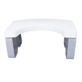 Foldable Toilet Potty Stool PP Portable Squatting Potty Foot Stool for Healthy Gifts Travel White