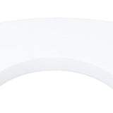 Foldable Toilet Potty Stool PP Portable Squatting Potty Foot Stool for Healthy Gifts Travel White