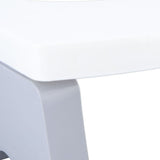 Foldable Toilet Potty Stool PP Portable Squatting Potty Foot Stool for Healthy Gifts Travel White