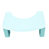 Foldable Toilet Potty Stool PP Portable Squatting Potty Foot Stool for Healthy Gifts Travel Green - Front View