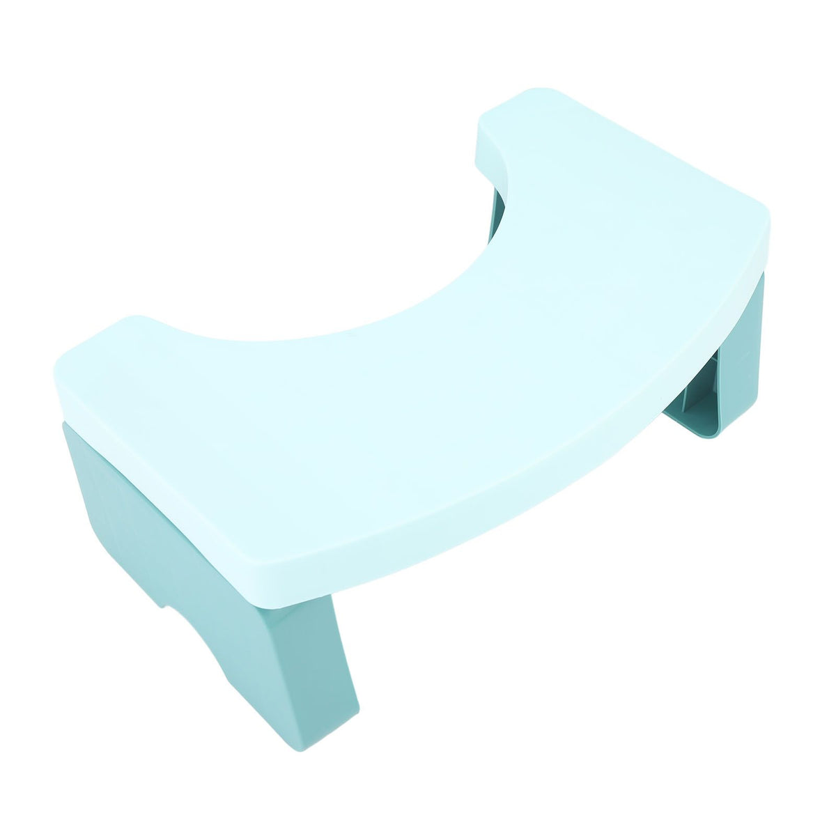 Foldable Toilet Potty Stool PP Portable Squatting Potty Foot Stool for Healthy Gifts Travel Green
