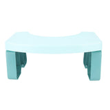 Foldable Toilet Potty Stool PP Portable Squatting Potty Foot Stool for Healthy Gifts Travel Green