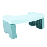 Foldable Toilet Potty Stool PP Portable Squatting Potty Foot Stool for Healthy Gifts Travel Green - Close-Up Angle