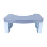 Foldable Toilet Potty Stool PP Portable Squatting Potty Foot Stool for Healthy Gifts Travel Blue