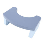 Foldable Toilet Potty Stool PP Portable Squatting Potty Foot Stool for Healthy Gifts Travel Blue