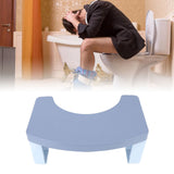 Foldable Toilet Potty Stool PP Portable Squatting Potty Foot Stool for Healthy Gifts Travel Blue