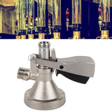 G System Keg Coupler Stainless Steel Probe Brass G Type Home Brewin Beer Keg Tap Dispenser Distributor Coupler