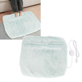 Double Sided Electric Foot Warmer Washable USB Electric Heated Foot Warmer for Men Women Style B