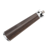 Coffee Portafilter Handle Black Rosewood M10 Thread Professional Coffee Filter Handle Replacement - Front View