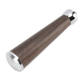 Coffee Portafilter Handle Black Rosewood M10 Thread Professional Coffee Filter Handle Replacement - Close-Up Angle