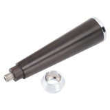 M10 Thread Coffee Filter Handle Replacement Steel Bottom Wooden Coffee Machine Handle with Buckle