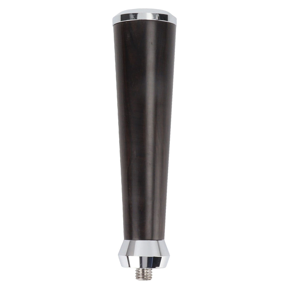 M10 Thread Coffee Filter Handle Replacement Steel Bottom Wooden Coffee Machine Handle with Buckle