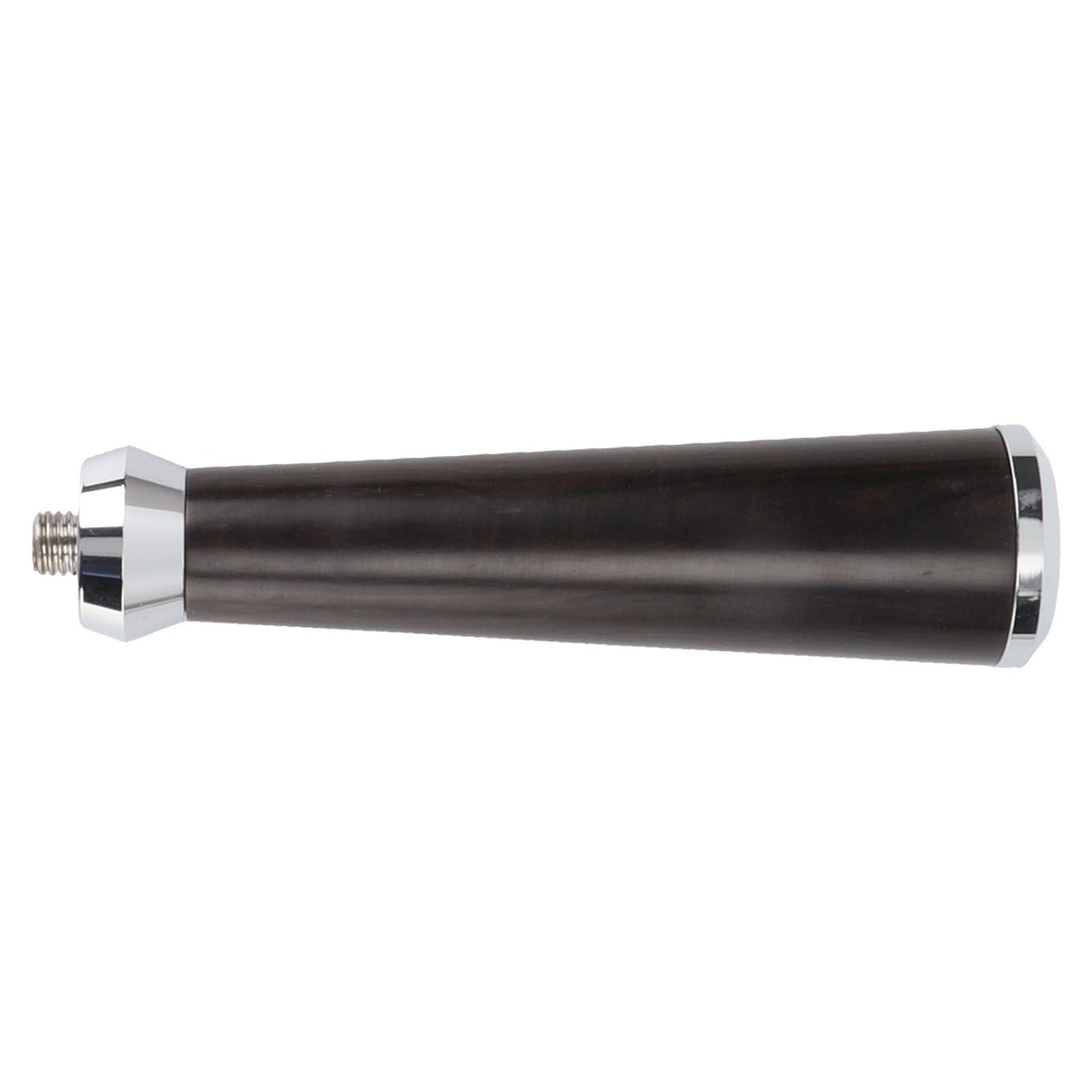 M10 Thread Coffee Filter Handle Replacement Steel Bottom Wooden Coffee Machine Handle with Buckle