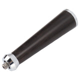 M10 Thread Coffee Filter Handle Replacement Steel Bottom Wooden Coffee Machine Handle with Buckle