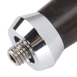 M10 Thread Coffee Filter Handle Replacement Steel Bottom Wooden Coffee Machine Handle with Buckle - Extra Image