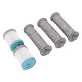 Filter Elements Post Filter Kit for Tineco A10 A11 EA10 PURE ONE S11 X Vacuum Cleaner Replacement Accessories - Top-Down View