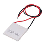 Semiconductor Cooler Chip TEC1 12712 Refrigeration Tablet for CPU Coolers Power Sources DC12V - 45-Degree Angle
