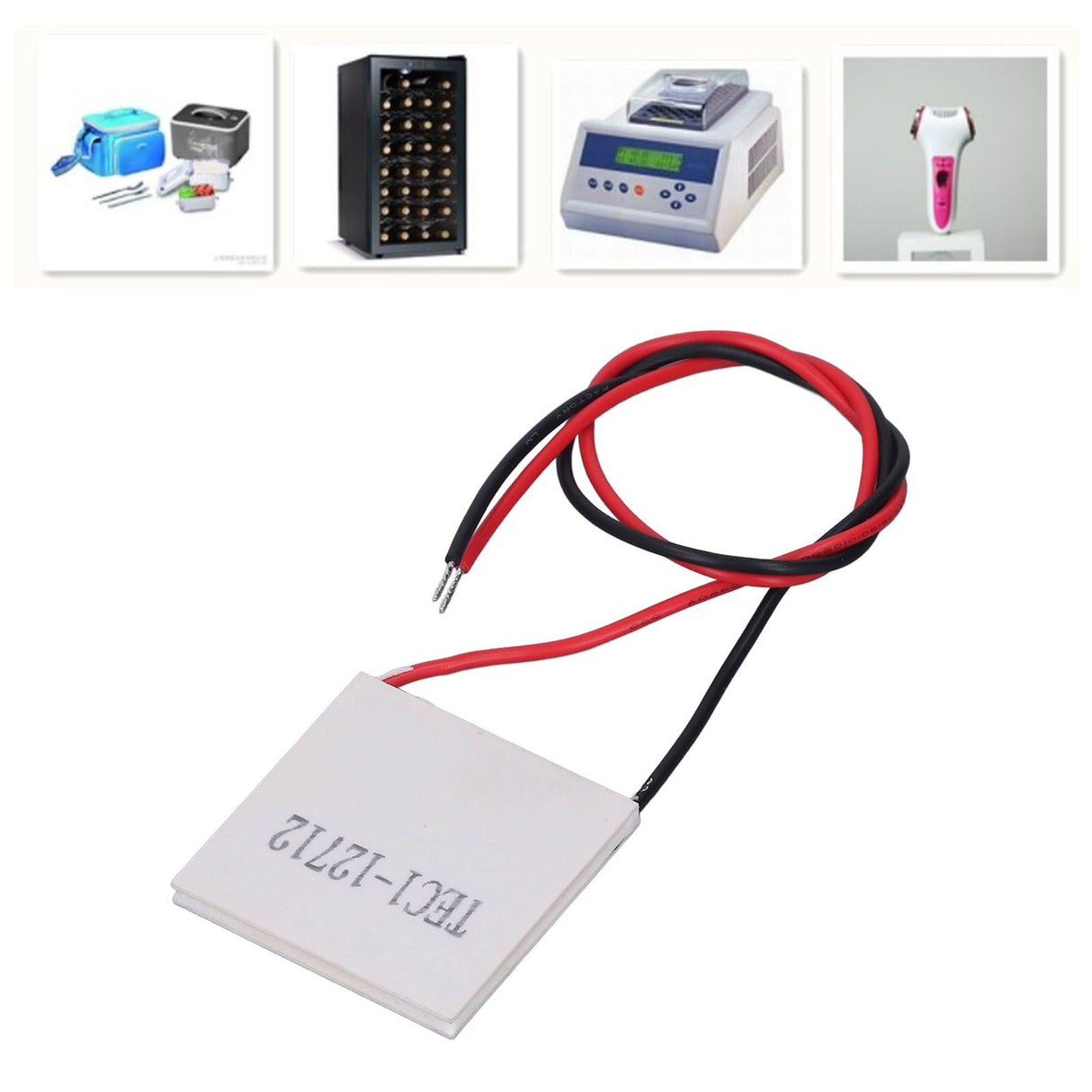 Semiconductor Cooler Chip TEC1 12712 Refrigeration Tablet for CPU Coolers Power Sources DC12V