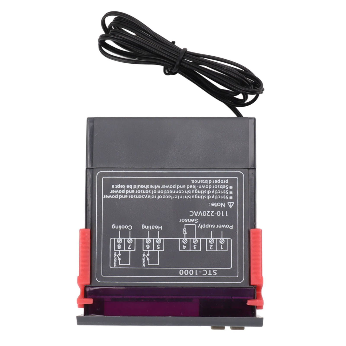 Stc 1000 Thermostat Switch Electronic Digital Display Microcomputer Temperature Controller Switch Aquarium Hatching Thermostat 110V‑220V