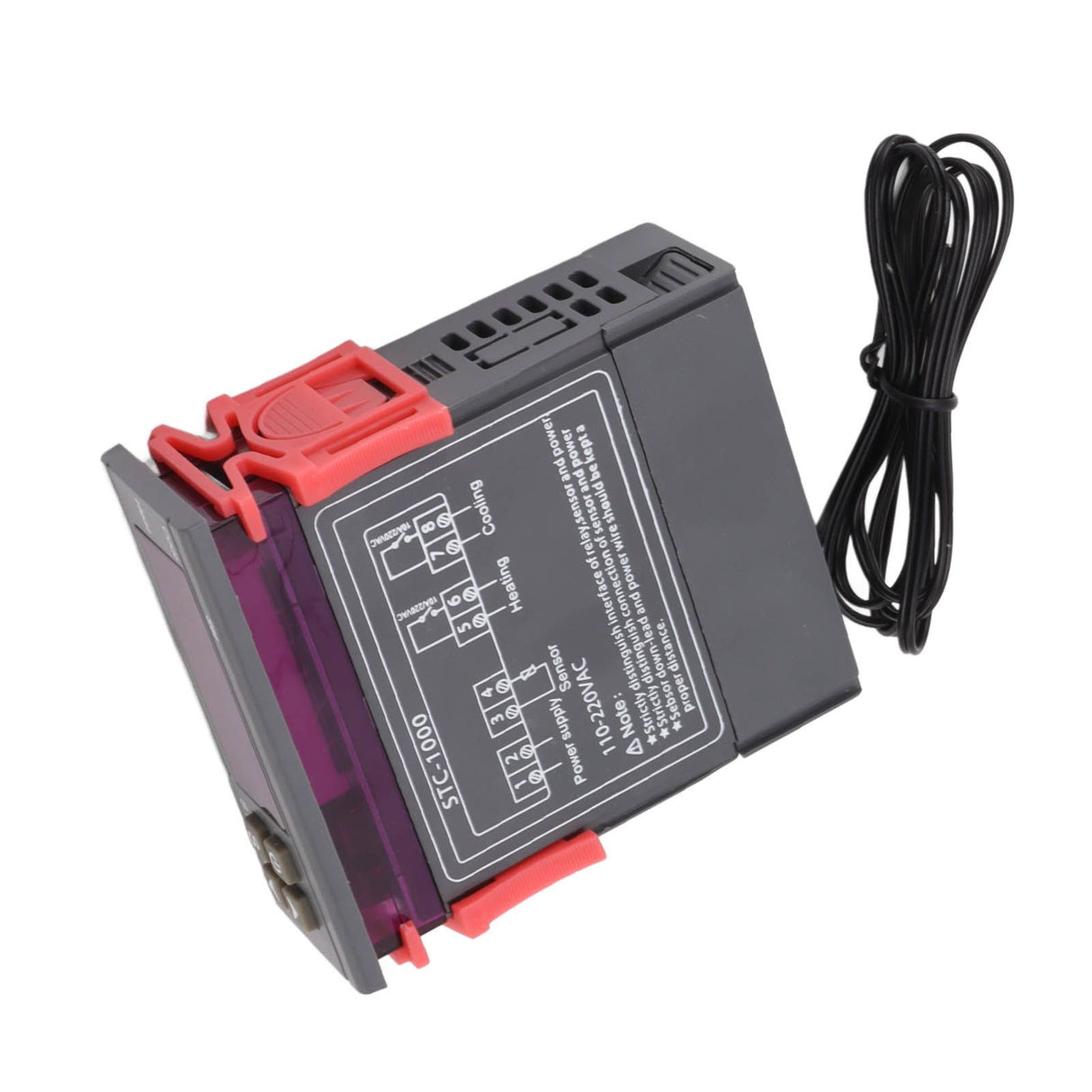 Stc 1000 Thermostat Switch Electronic Digital Display Microcomputer Temperature Controller Switch Aquarium Hatching Thermostat 110V‑220V