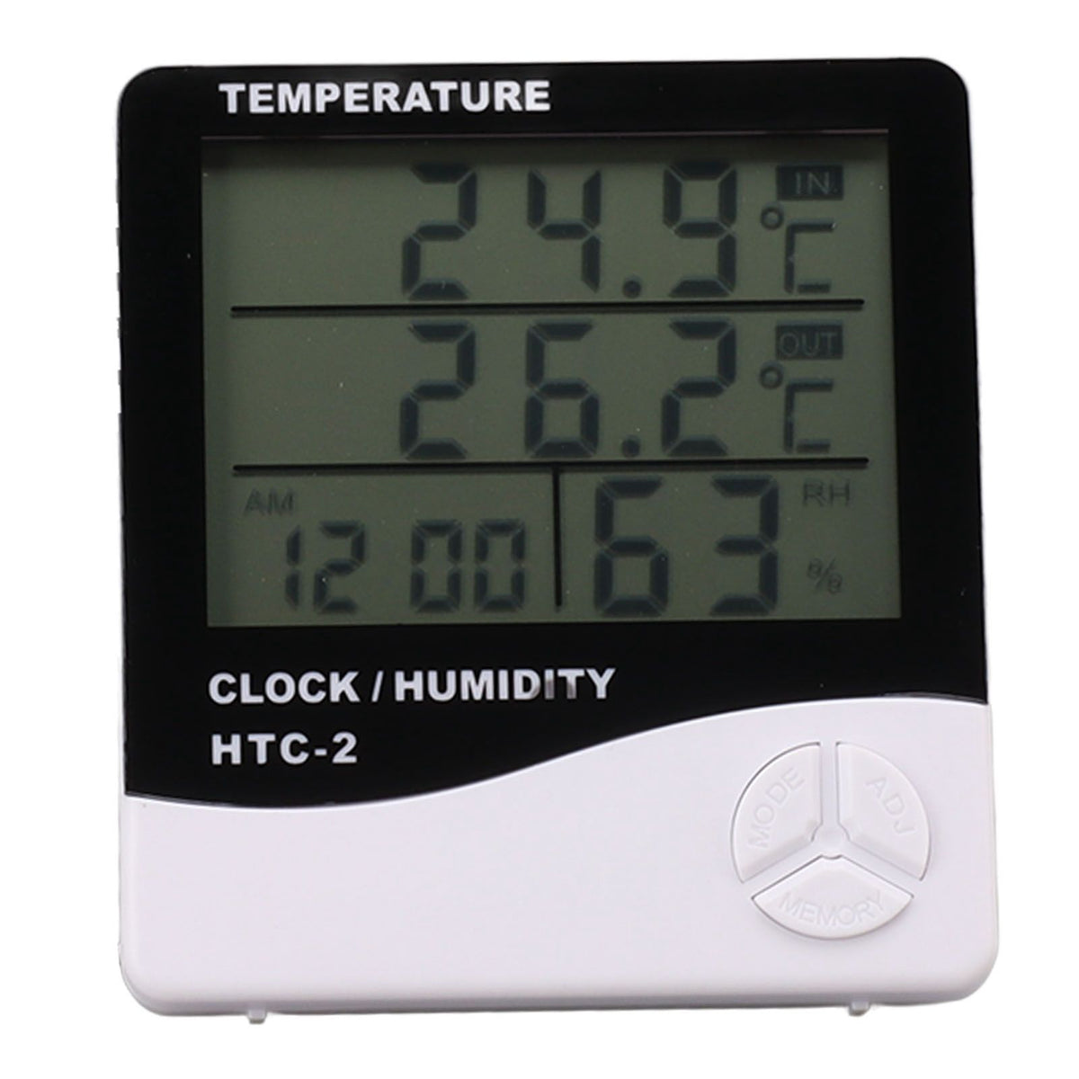 Indoor Outdoor Thermometer High Accuracy Digital Hygrometer Large Screen Display Temperature Humidity Monitor Gauge