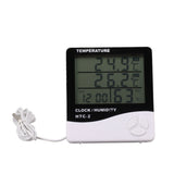 Indoor Outdoor Thermometer High Accuracy Digital Hygrometer Large Screen Display Temperature Humidity Monitor Gauge