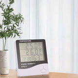Indoor Outdoor Thermometer High Accuracy Digital Hygrometer Large Screen Display Temperature Humidity Monitor Gauge