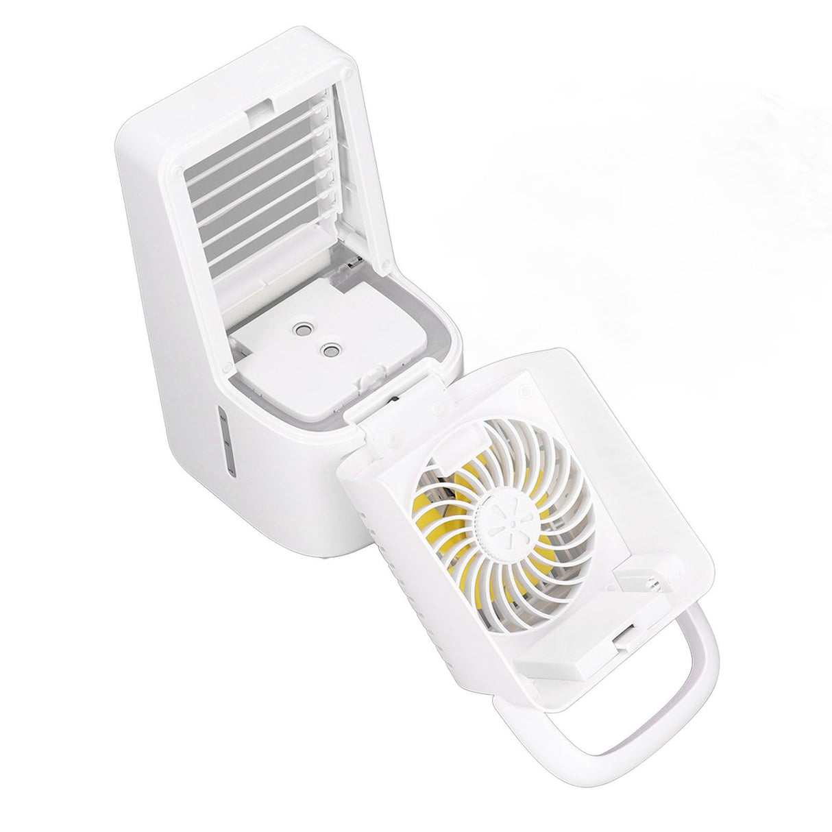 Portable Mini Air Conditioner Air Cooler Outdoor USB Charging Fan Air Cooler Left Right Oscillating Head