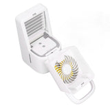 Portable Mini Air Conditioner Air Cooler Outdoor USB Charging Fan Air Cooler Left Right Oscillating Head