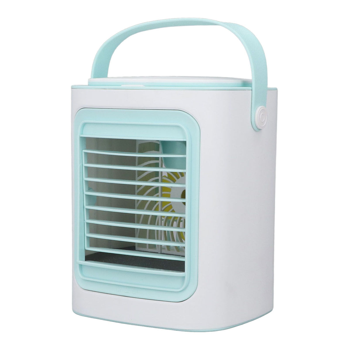 Table Air Cooler Humidification 3 Gear Adjustable Portable Strong Wind USB Port Charging Air Conditioner Fan for Home