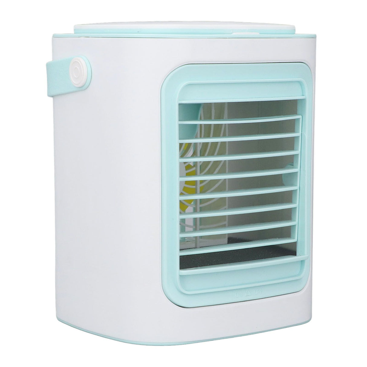 Table Air Cooler Humidification 3 Gear Adjustable Portable Strong Wind USB Port Charging Air Conditioner Fan for Home