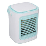 Table Air Cooler Humidification 3 Gear Adjustable Portable Strong Wind USB Port Charging Air Conditioner Fan for Home