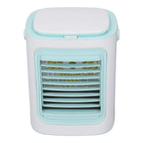Table Air Cooler Humidification 3 Gear Adjustable Portable Strong Wind USB Port Charging Air Conditioner Fan for Home