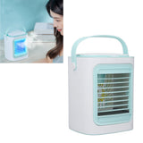 Table Air Cooler Humidification 3 Gear Adjustable Portable Strong Wind USB Port Charging Air Conditioner Fan for Home - Extra Image