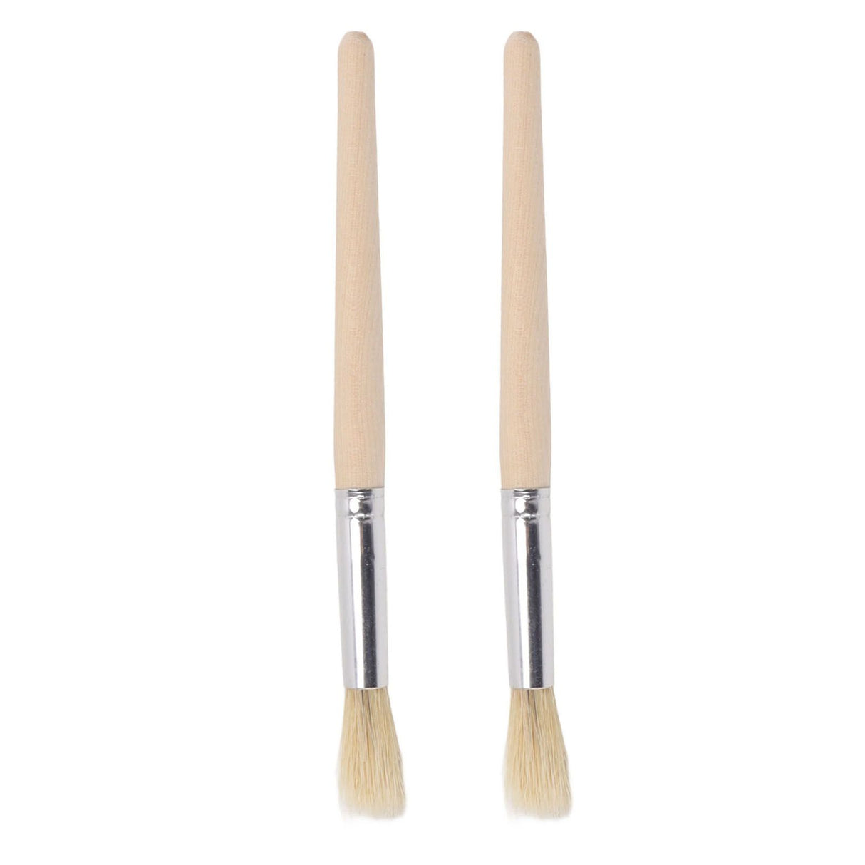 2Pcs Coffee Machine Cleaning Brush Wood Handle Coffee Grinder Cleaning Brush Cleaner Tool for Cafe Home Kitchen