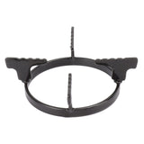Cast Iron Wok Rack Rust Prevention Portable Gas Stove Rack Wok Stand for Kitchen - Rear View