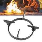 Cast Iron Wok Rack Rust Prevention Portable Gas Stove Rack Wok Stand for Kitchen - Extra Image
