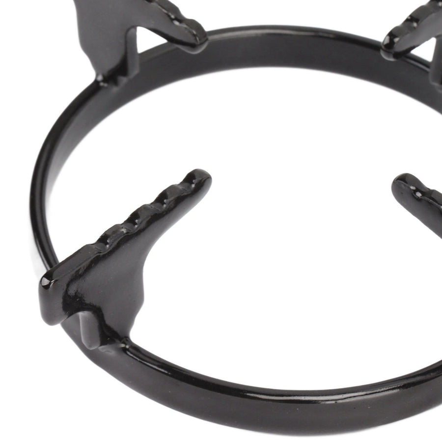 Cast Iron Wok Rack Rust Prevention Portable Gas Stove Rack Wok Stand for Kitchen