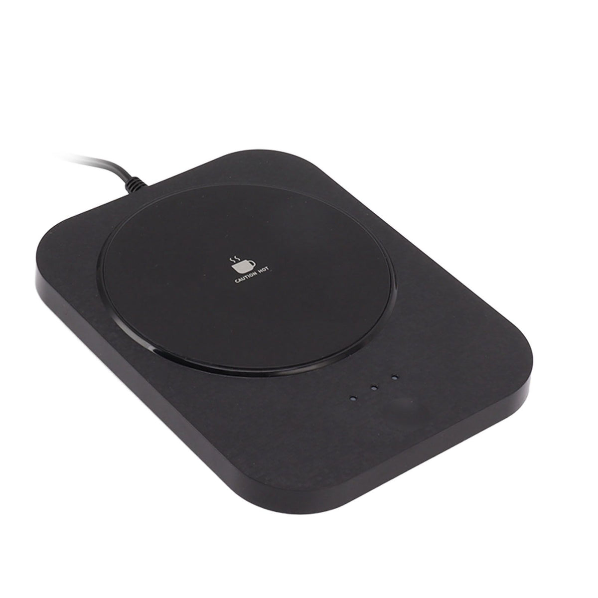 Mug Warmer 3 Gear Electric Cup Wamer Auto Power Off Fast Heating USB Milk Coffee Beverage Warmer Plate Black